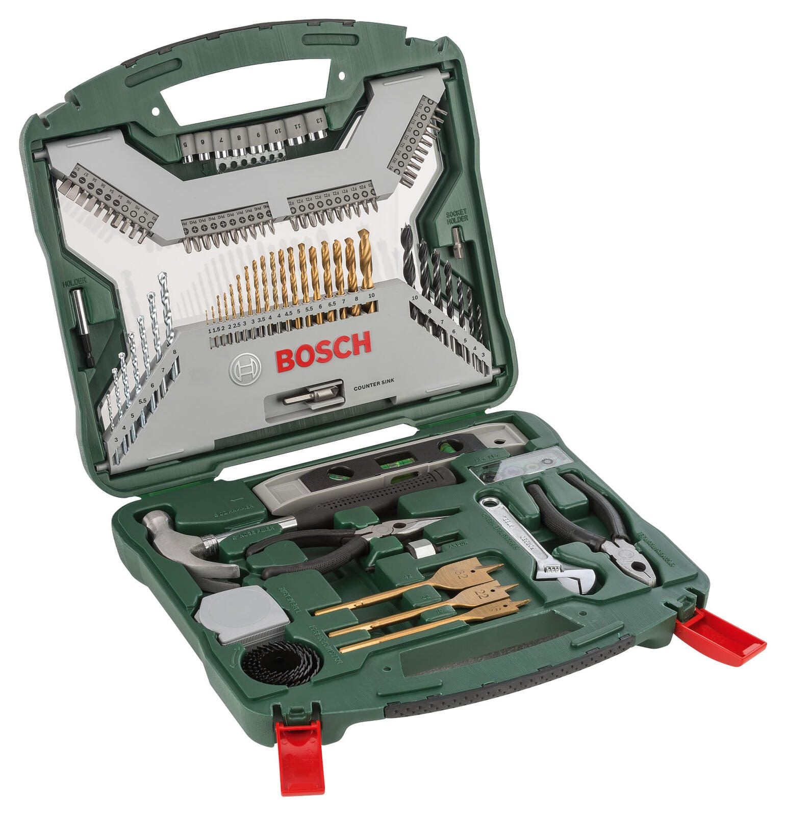 BOSCH Bohrer- und Bit-Set 103-teilig