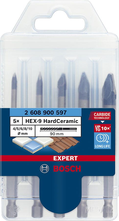 BOSCH Bohrer-Set 5-teilig