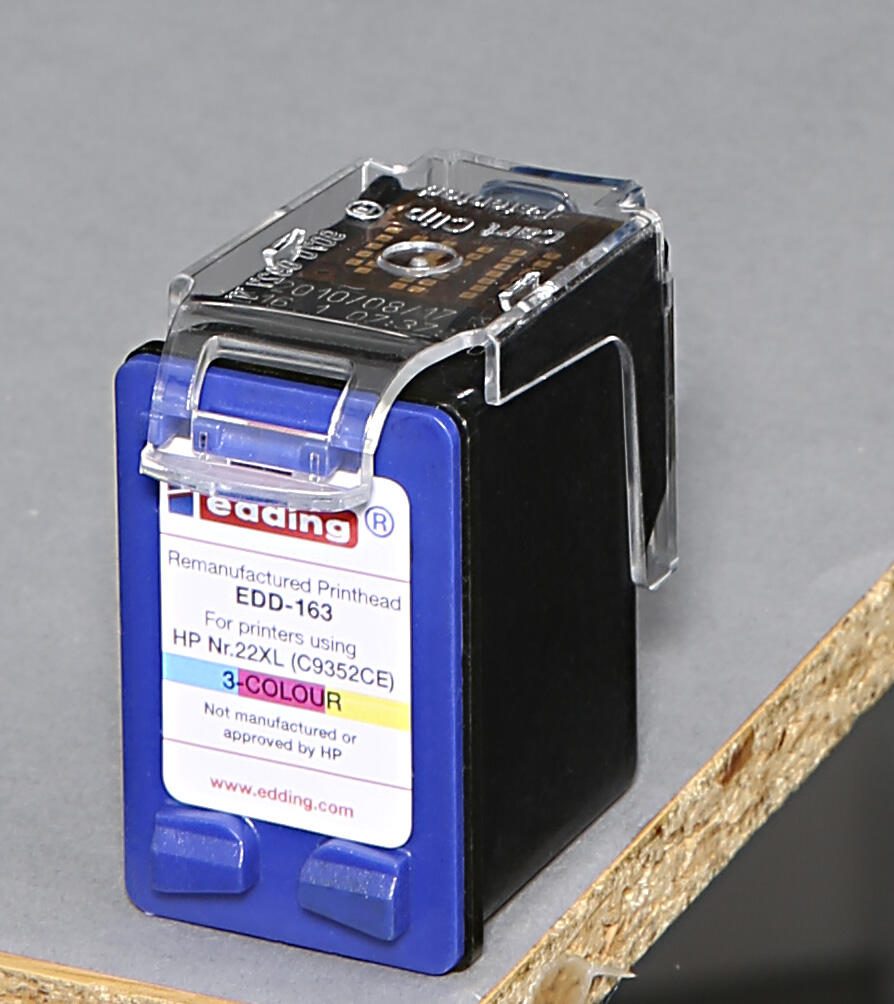 edding Druckerpatrone EDD-163 color kompatibel zu HP 22 (C9352AE)
