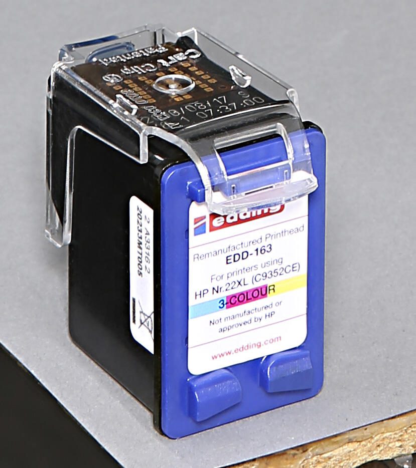 edding Druckerpatrone EDD-163 color kompatibel zu HP 22 (C9352AE)