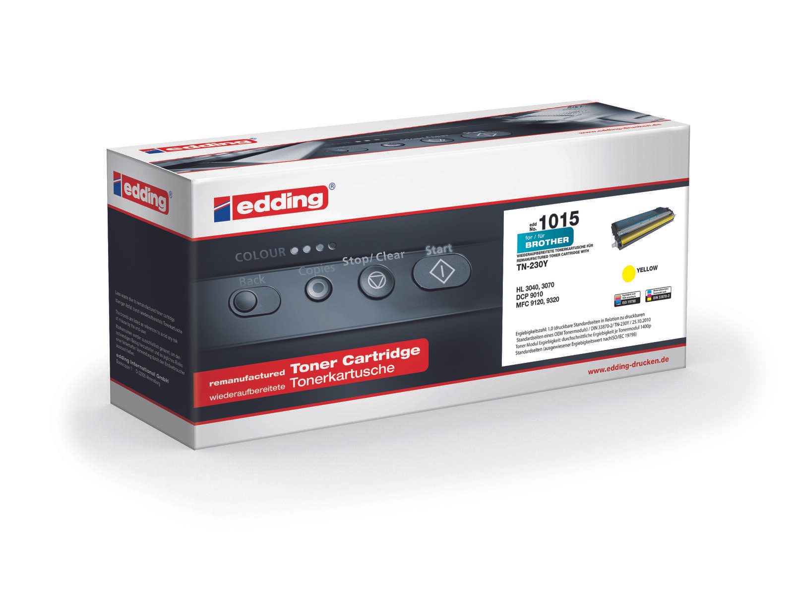 edding Toner gelb kompatibel zu brother TN-230Y