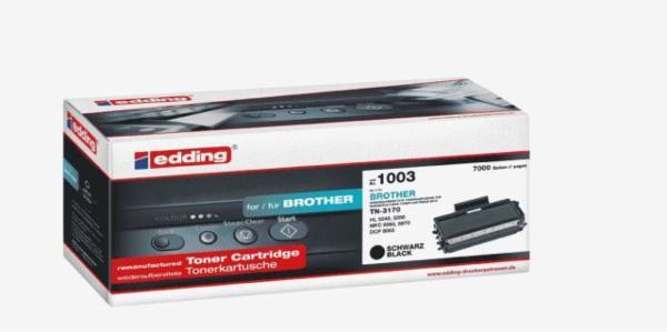 edding Toner schwarz kompatibel zu brother TN-3170