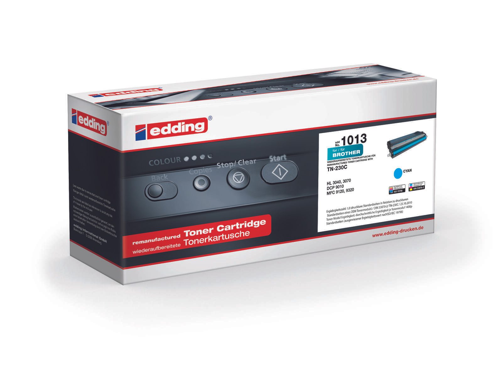 edding Toner cyan kompatibel zu brother TN-230C