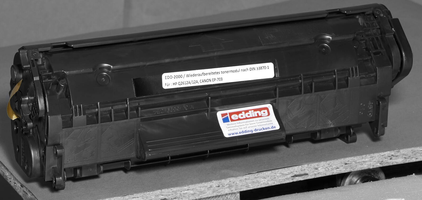 edding Toner EDD-2000 schwarz kompatibel zu HP 12A (Q2612A)