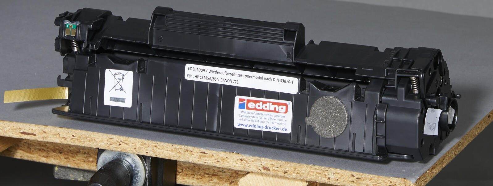 edding Toner EDD-2009 schwarz kompatibel zu HP 85A (CE285A)