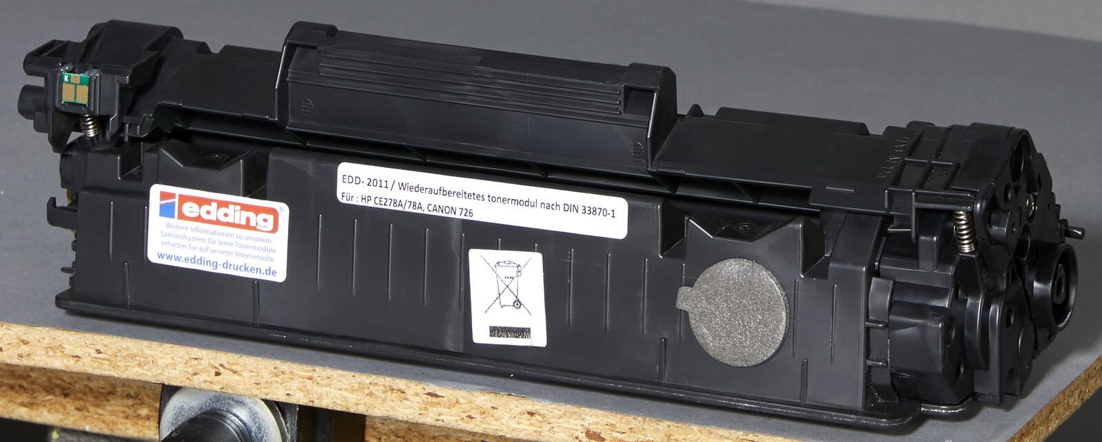 edding Toner EDD-2011 schwarz kompatibel zu HP 78A (CE278A)