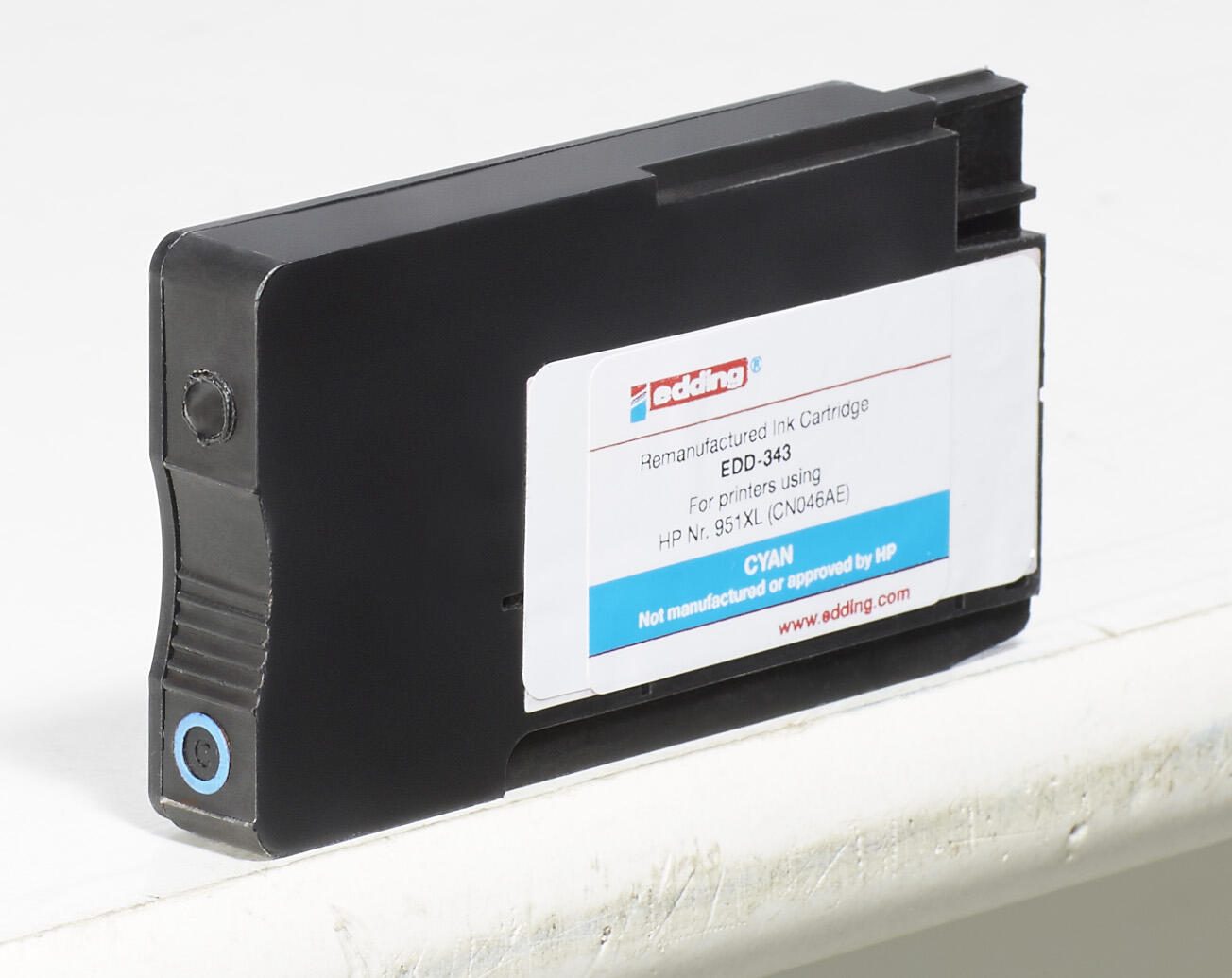 edding Druckerpatrone EDD-343 cyan kompatibel zu HP 951XL (CN046AE)