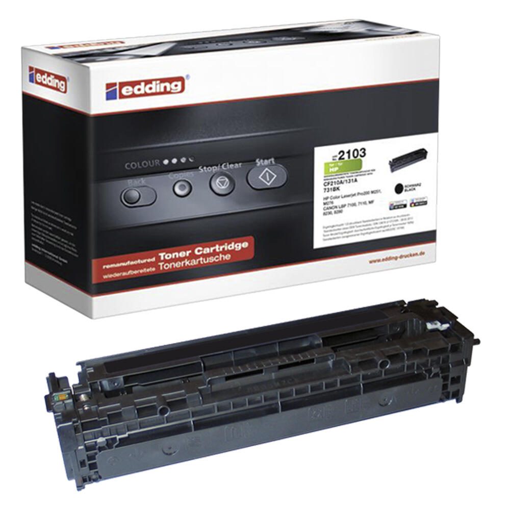 edding Toner EDD-2103 schwarz kompatibel zu HP 131A (CF210A)