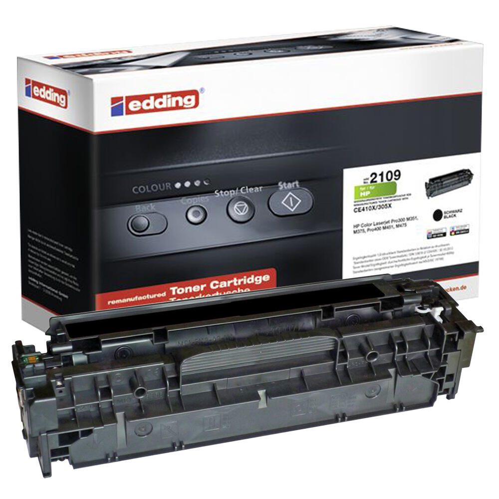 edding Toner EDD-2109 schwarz kompatibel zu HP 305X (CE410X)