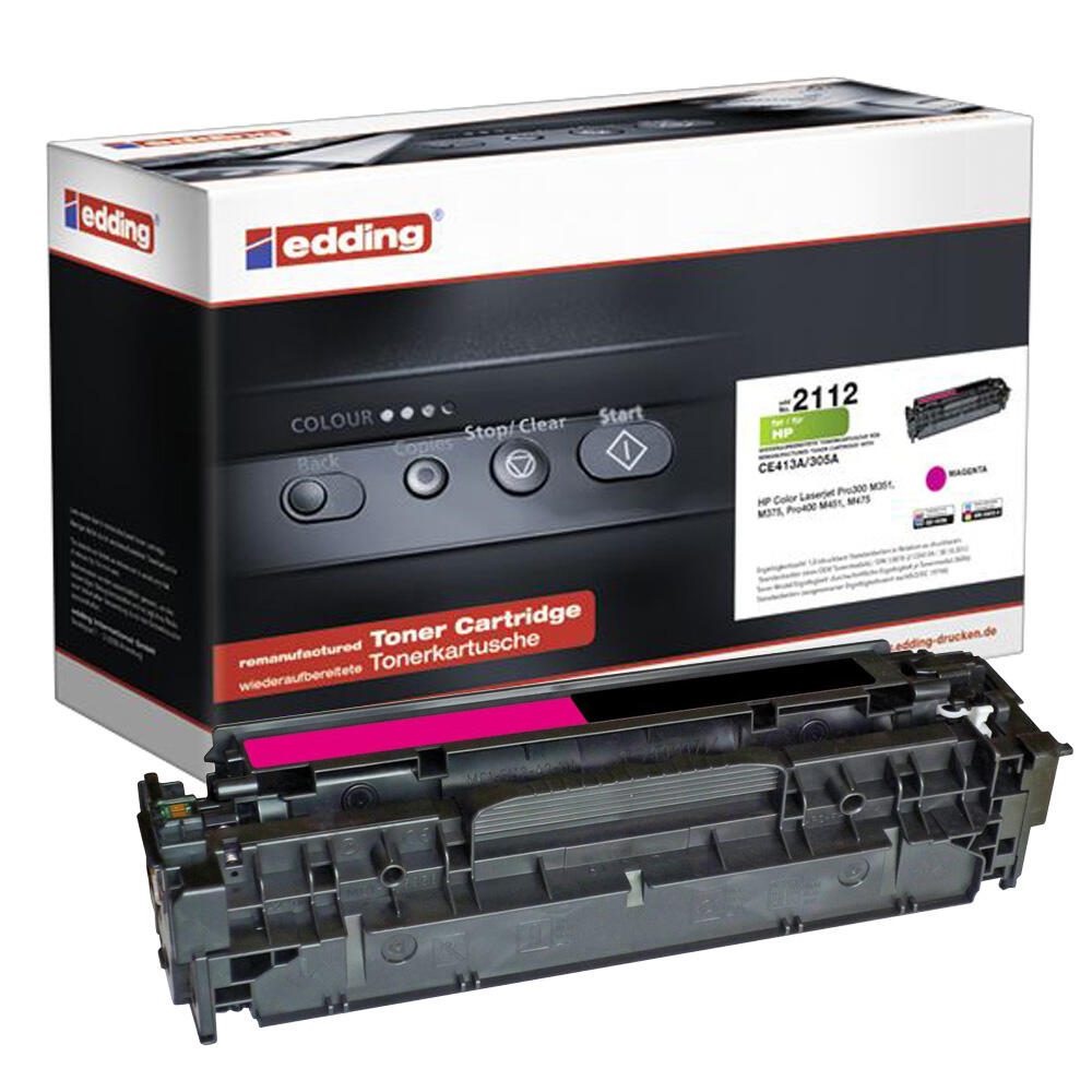 edding Toner EDD-2112 magenta kompatibel zu HP 305A (CE413A)