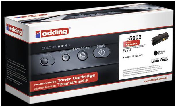 edding Toner EDD-5002 schwarz kompatibel zu KYOCERA TK-170
