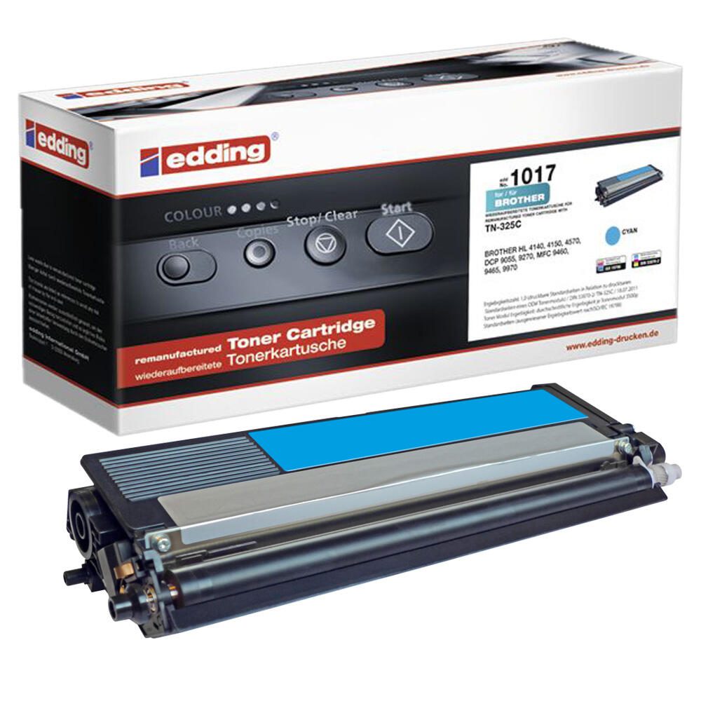 edding Toner EDD-1017 cyan kompatibel zu brother TN-325C
