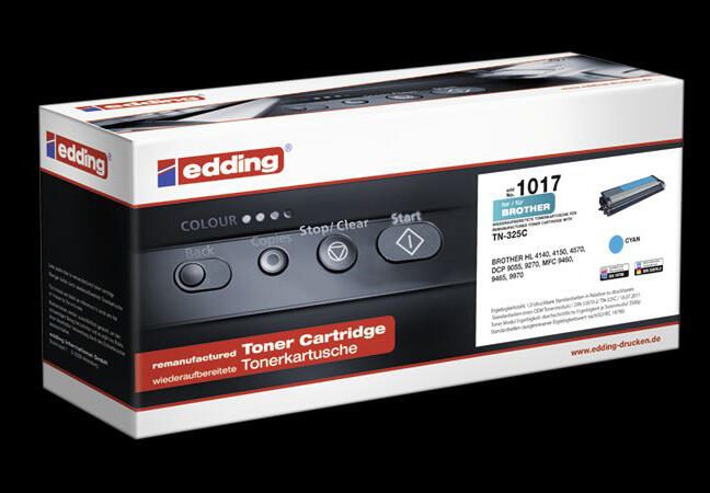 edding Toner EDD-1017 cyan kompatibel zu brother TN-325C