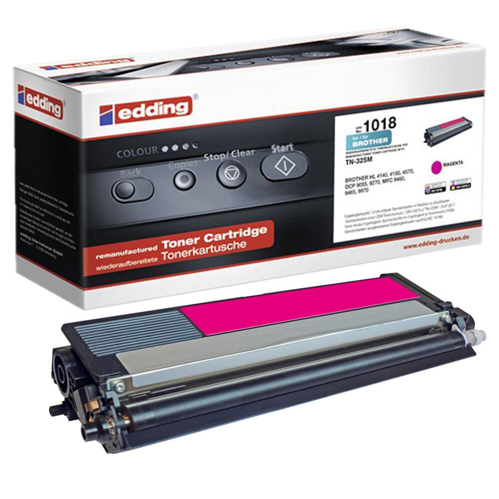 edding Toner EDD-1018 magenta kompatibel zu brother TN-325M