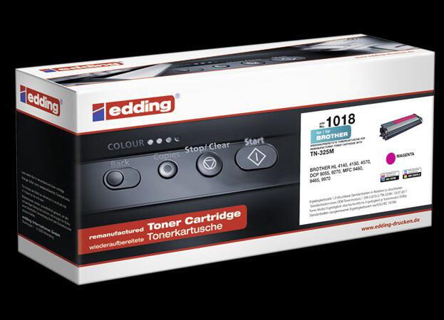 edding Toner EDD-1018 magenta kompatibel zu brother TN-325M
