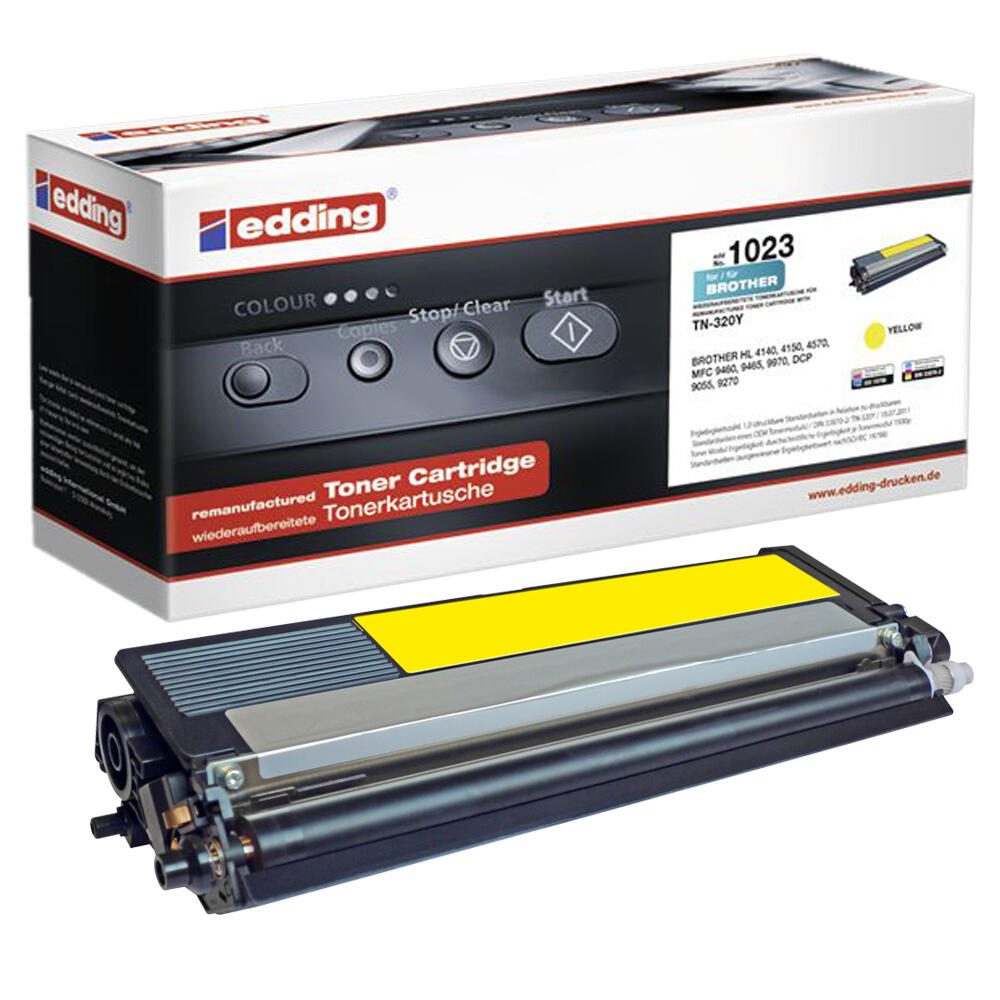 edding Toner EDD-1023 gelb kompatibel zu brother TN-320Y