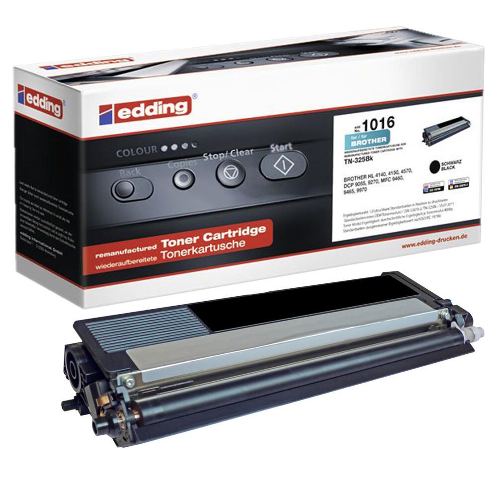 edding Toner EDD-1016 schwarz kompatibel zu brother TN-325BK