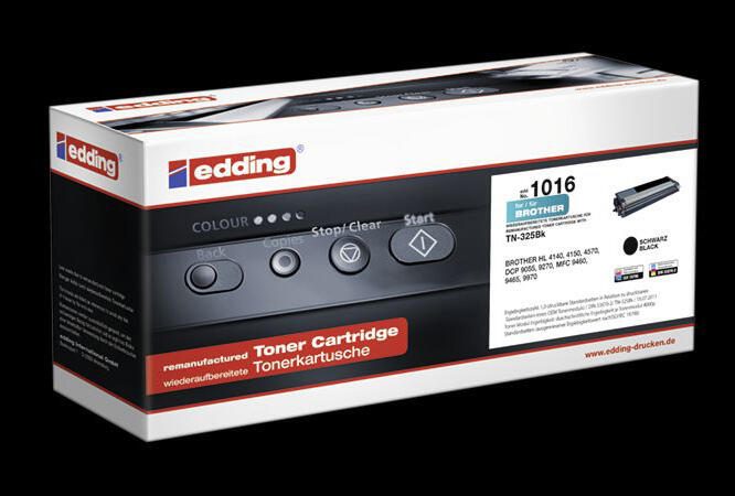 edding Toner EDD-1016 schwarz kompatibel zu brother TN-325BK