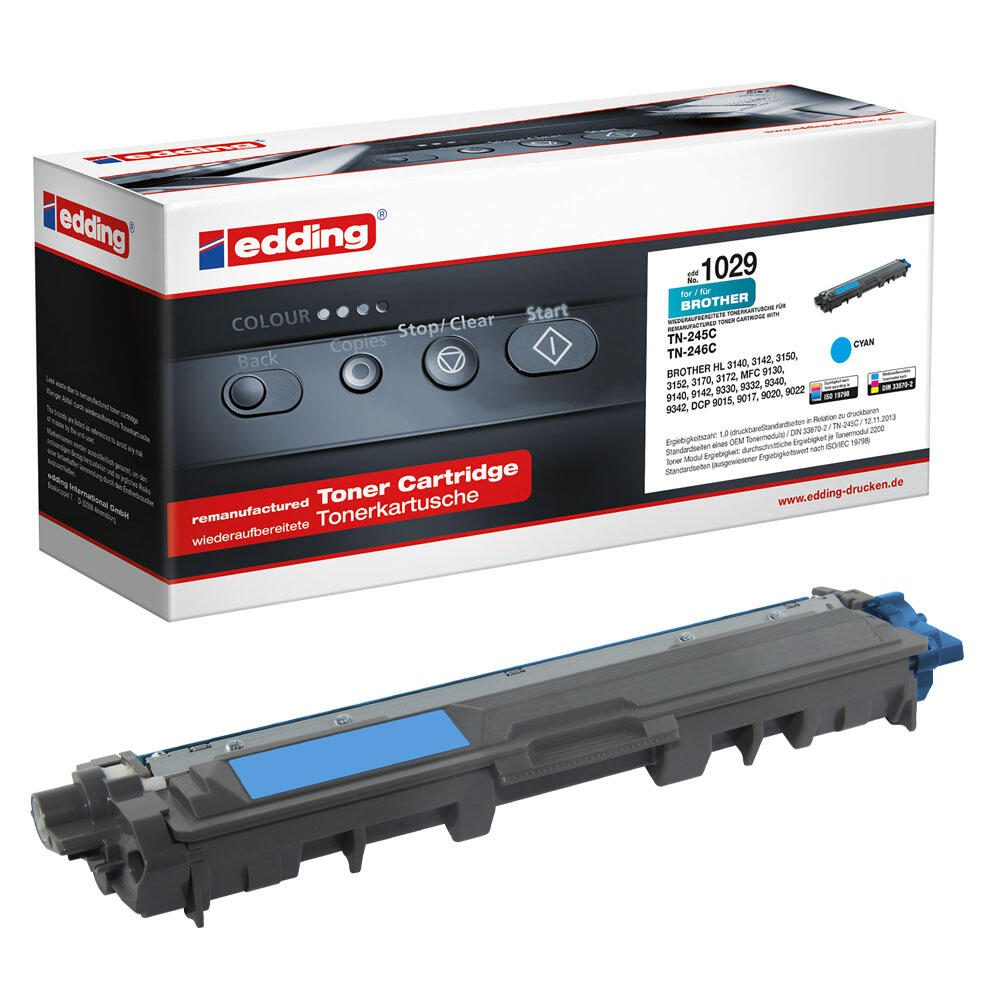 edding Toner EDD-1029 cyan kompatibel zu brother TN-245/TN-246C