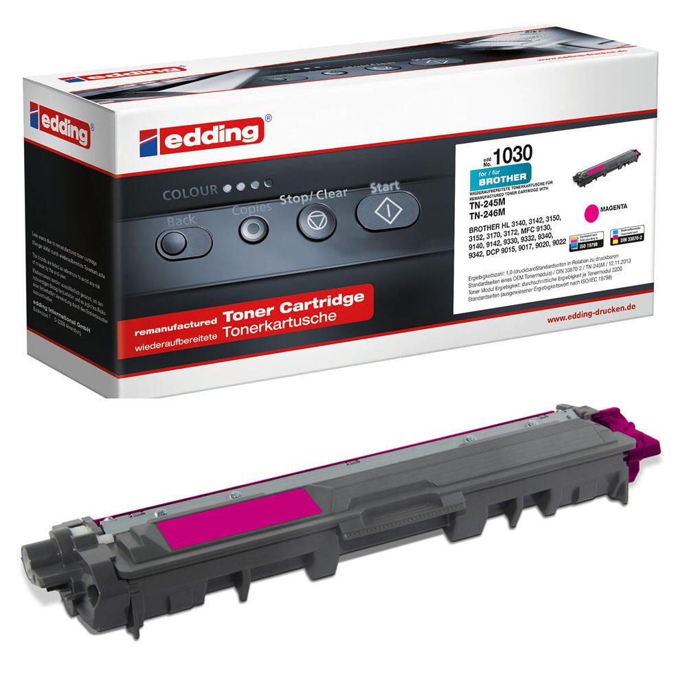 edding Toner EDD-1030 magenta kompatibel zu brother TN-245/TN-246M