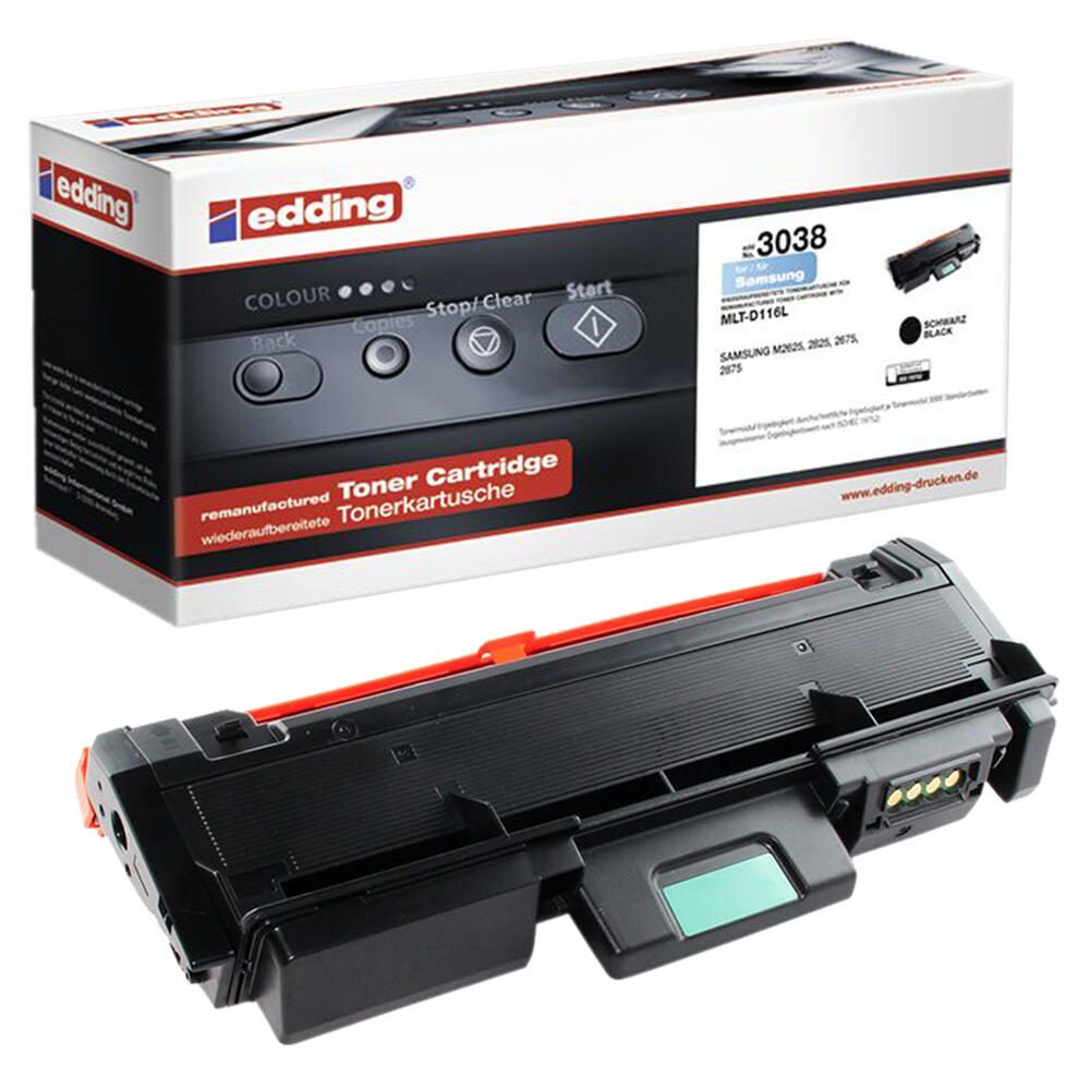 edding Toner EDD-3038 schwarz kompatibel zu SAMSUNG MLT-D116L (SU828A)