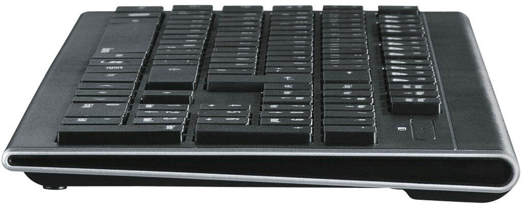 Hama Tastatur-Maus-Set kabellos Cortino schwarz
