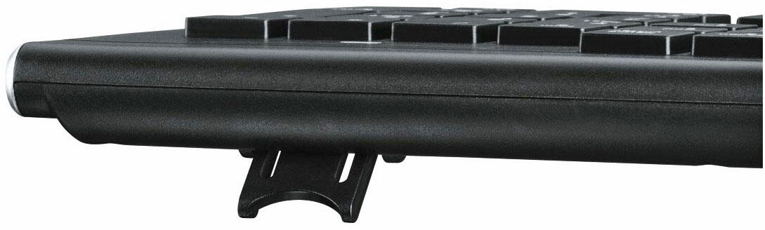 Hama Tastatur-Maus-Set kabellos Cortino schwarz