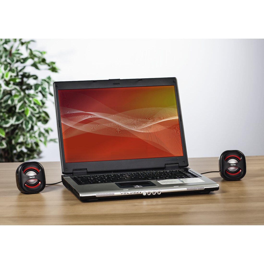 Hama SonicMobil183 Lautsprecher schwarz, rot