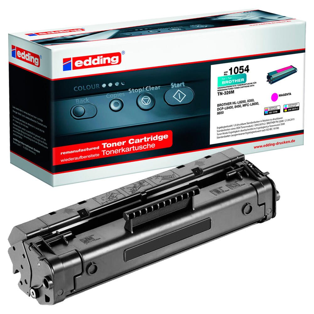 edding Toner EDD-1054 magenta kompatibel zu brother TN-326M