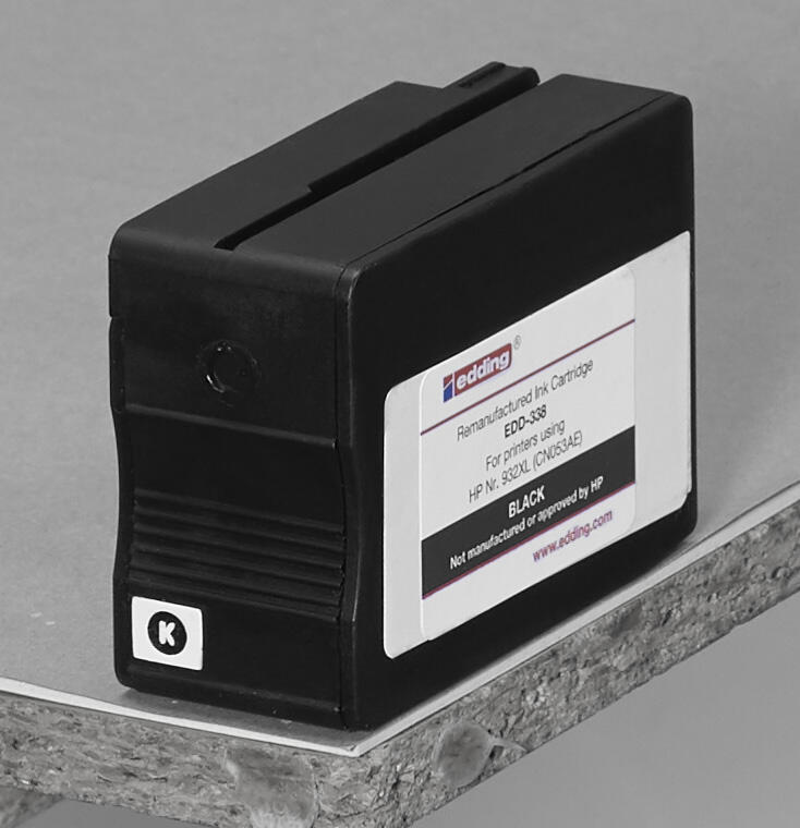 edding Druckerpatrone EDD-338 schwarz kompatibel zu HP 932XL (CN053AE)
