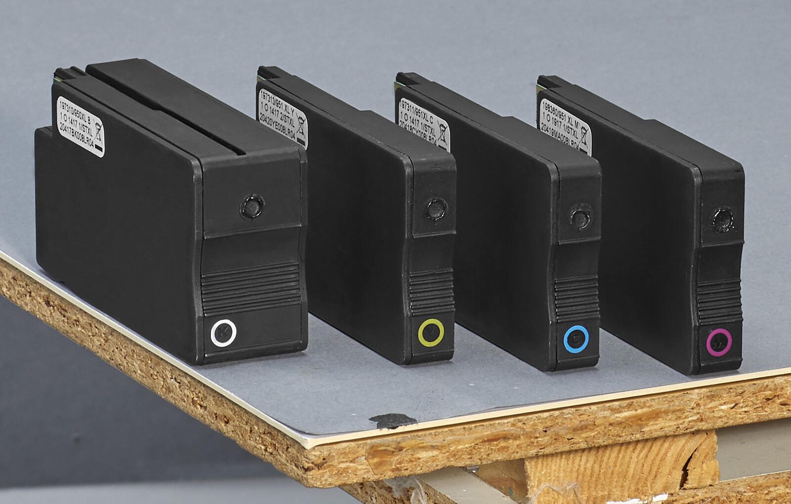 edding Druckerpatronen EDD-427 schwarz, cyan, magenta, gelb kompatibel zu HP 950XL + 951XL (C2P43AE), 4er-Set