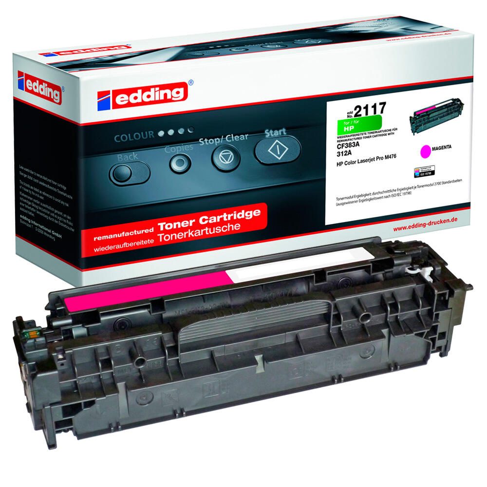 edding Toner EDD-2117 magenta kompatibel zu HP 312A (CF383A)