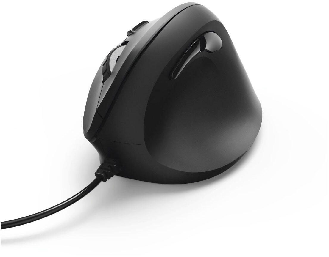 Hama EMC-500 Maus ergonomisch kabelgebunden schwarz