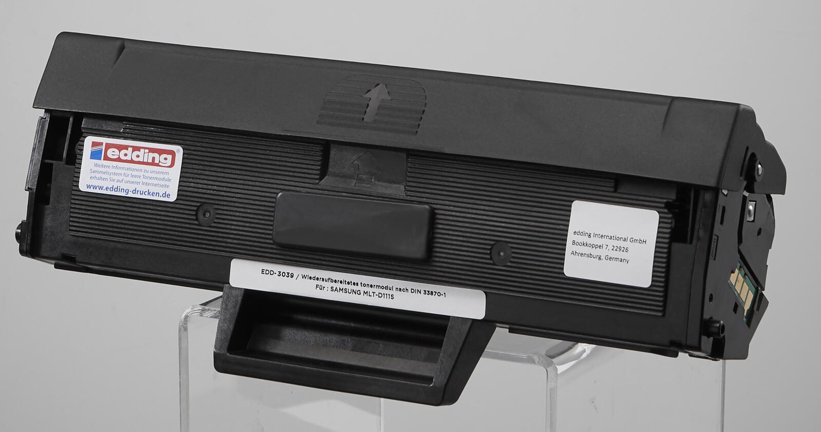 edding Toner EDD-3039 schwarz kompatibel zu SAMSUNG MLT-D111S (SU810A)