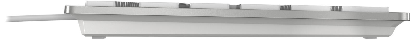 Cherry Tastatur kabelgebunden KC 6000 SLIM für MAC silber