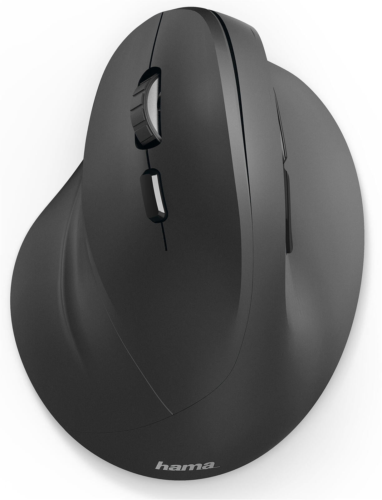 Hama EMW-500L Maus ergonomisch kabellos schwarz