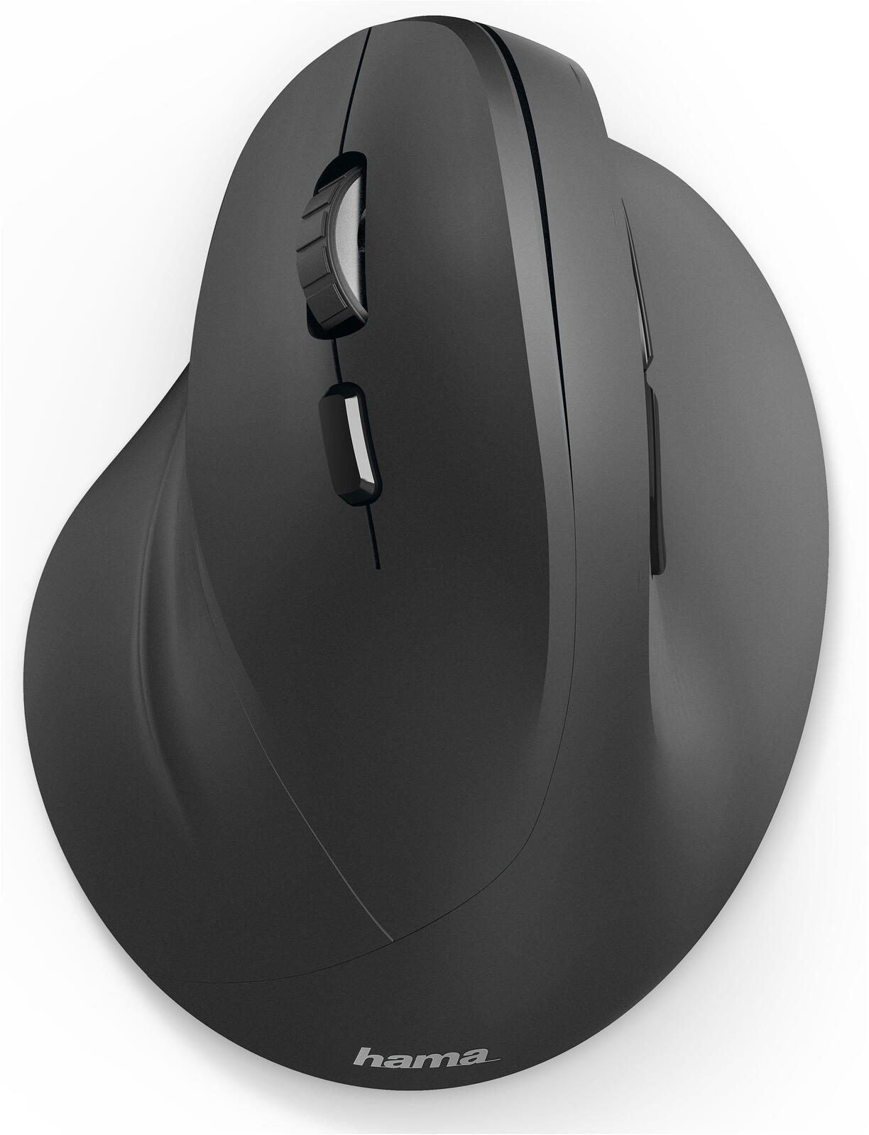 Hama EMW-500L Maus ergonomisch kabellos schwarz