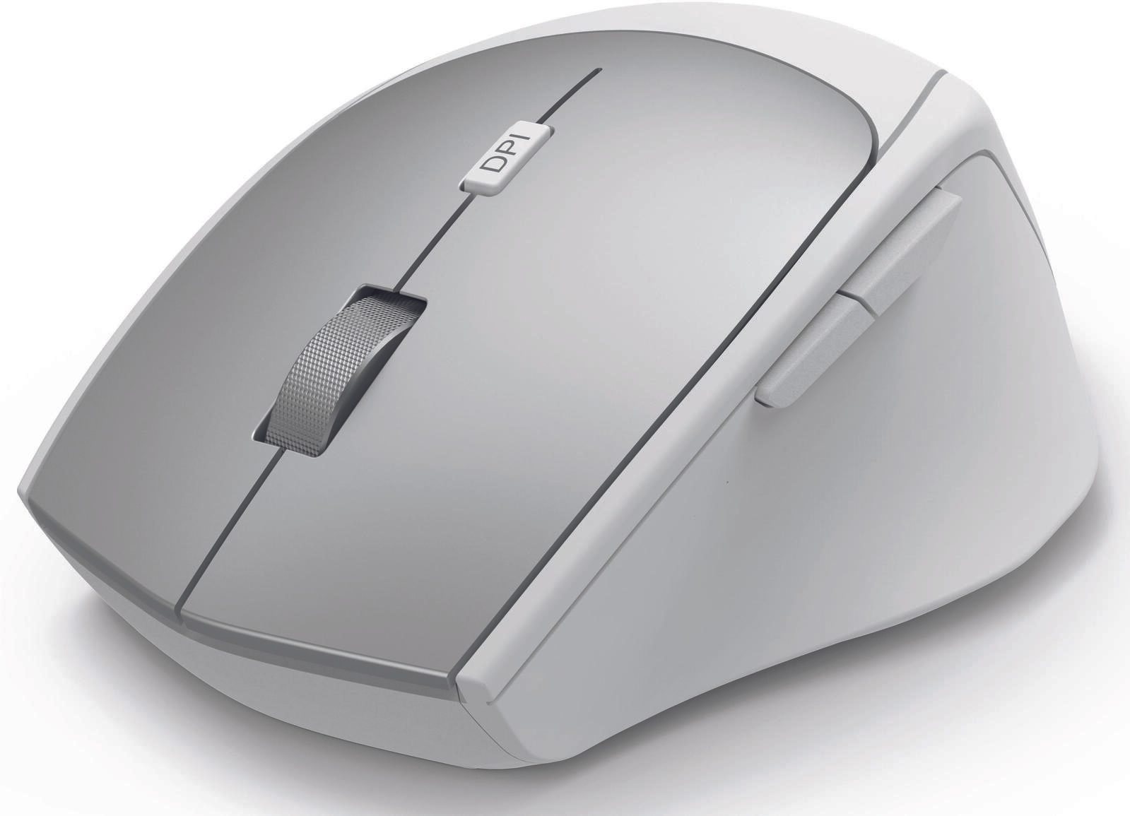Hama Tastatur-Maus-Set kabellos KMW-700 silber, weiß