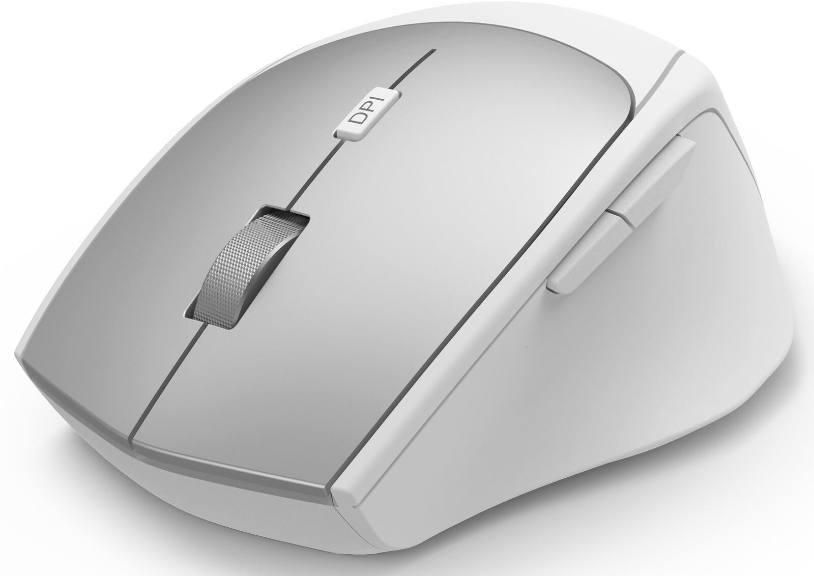 Hama Tastatur-Maus-Set kabellos KMW-700 silber, weiß