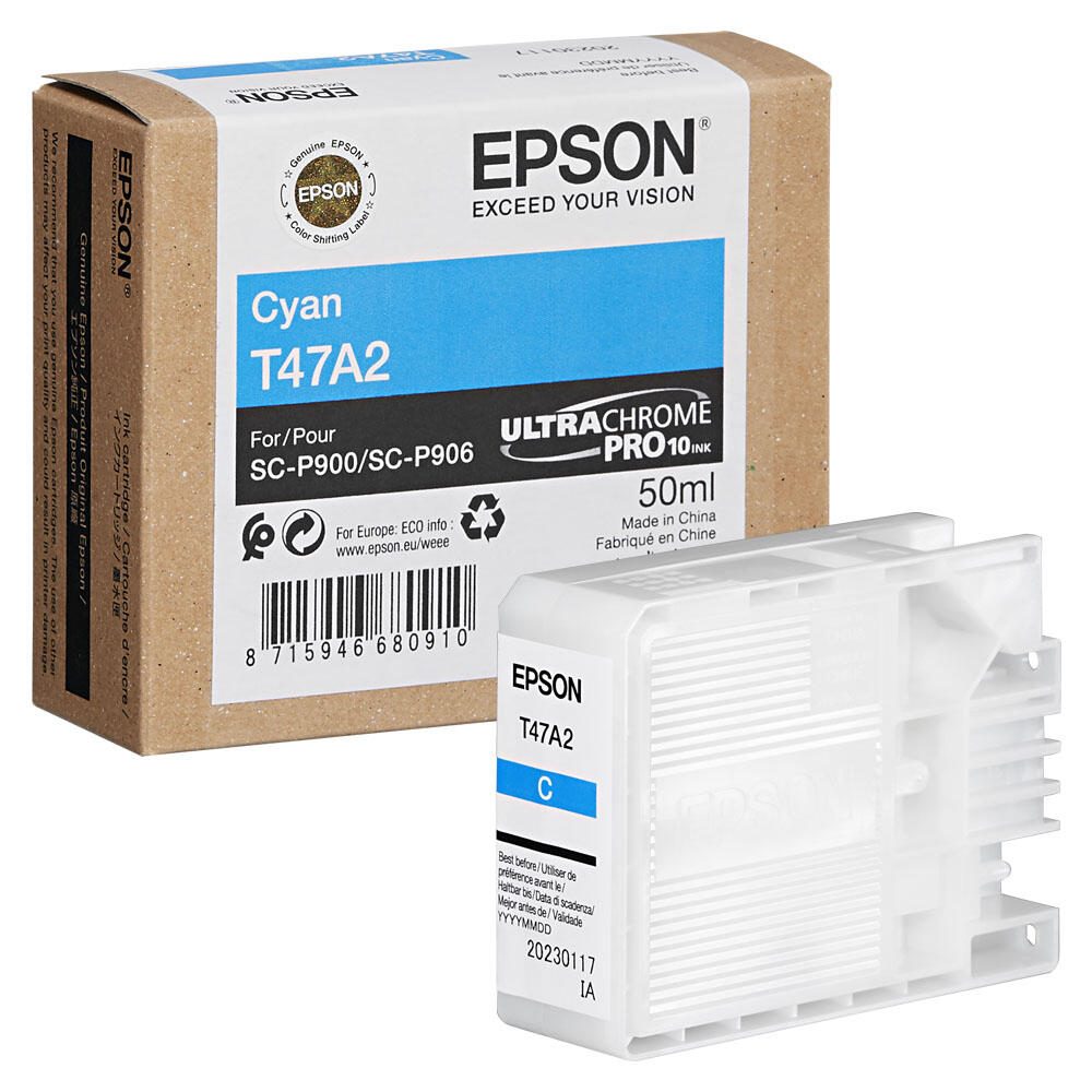 Epson Original Druckerpatrone T47A2 cyan