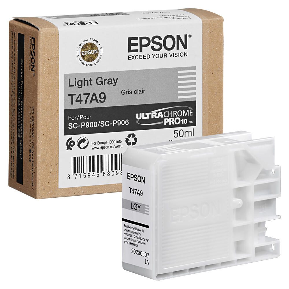 Epson Original Druckerpatrone T47A9 light grau