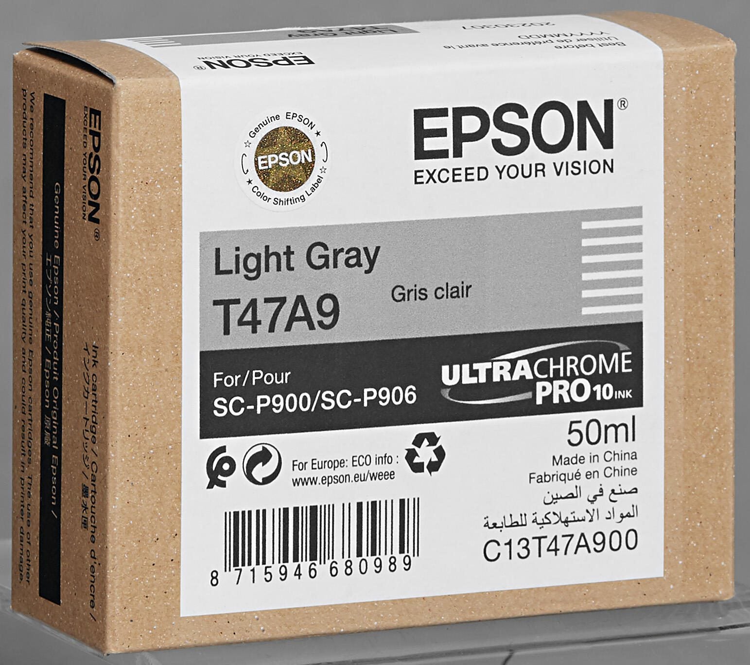 Epson Original Druckerpatrone T47A9 light grau