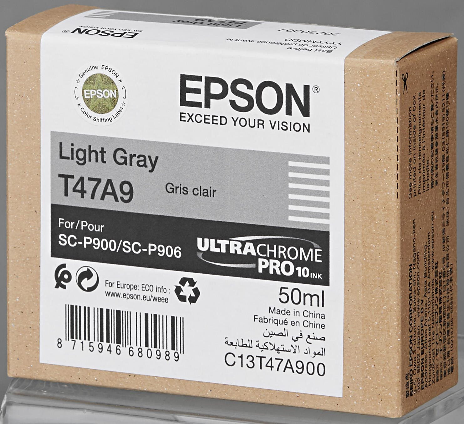 Epson Original Druckerpatrone T47A9 light grau