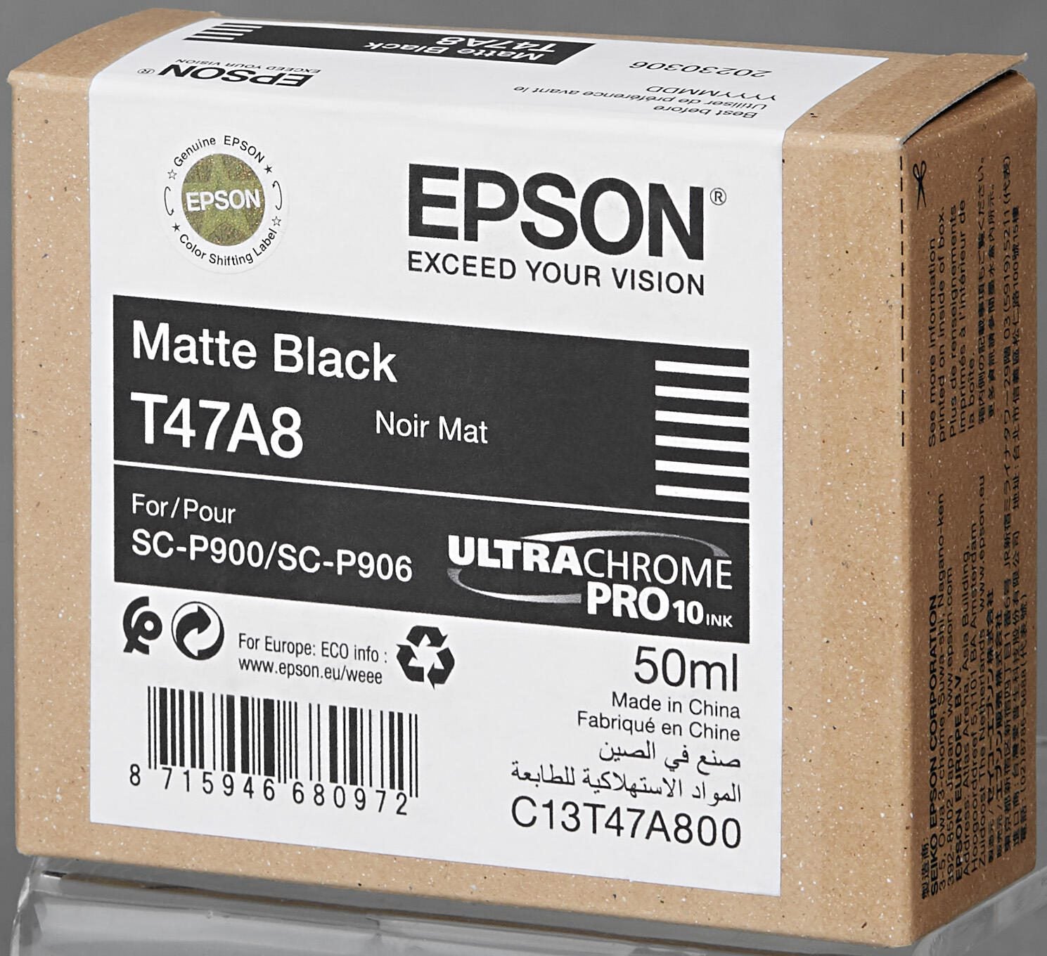 Epson Original Druckerpatrone T47A8 mattschwarz