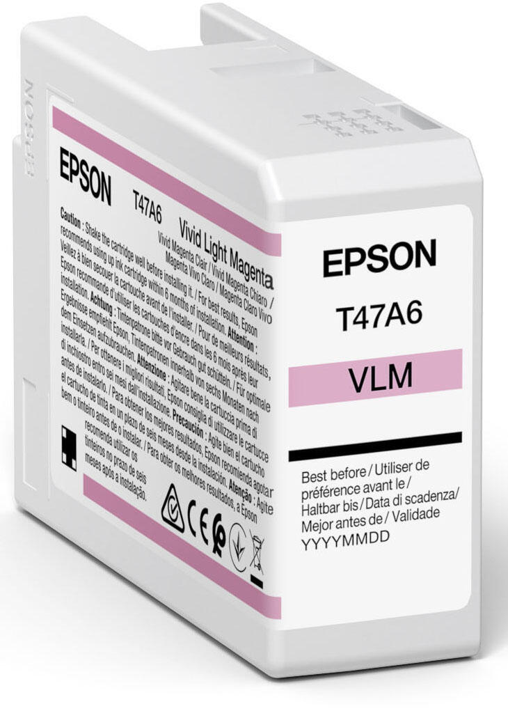 Epson Original Druckerpatrone T47A6 vivid light magenta