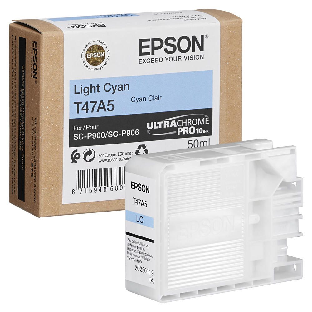 Epson Original Druckerpatrone T47A5 light cyan