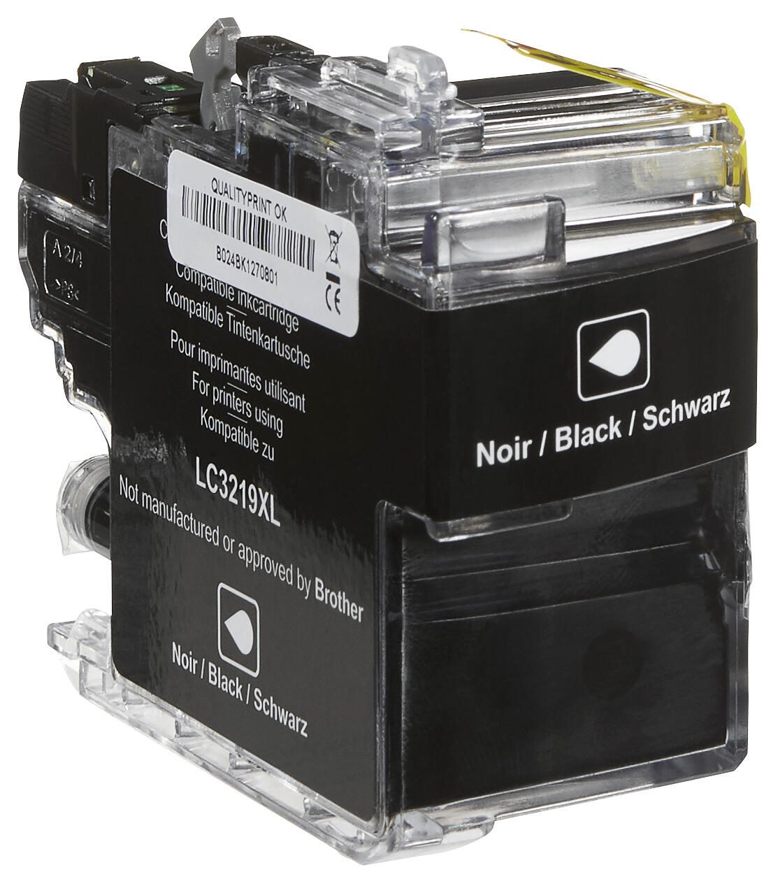 edding Druckerpatrone EDD-583 schwarz kompatibel zu brother LC-3219XLBK