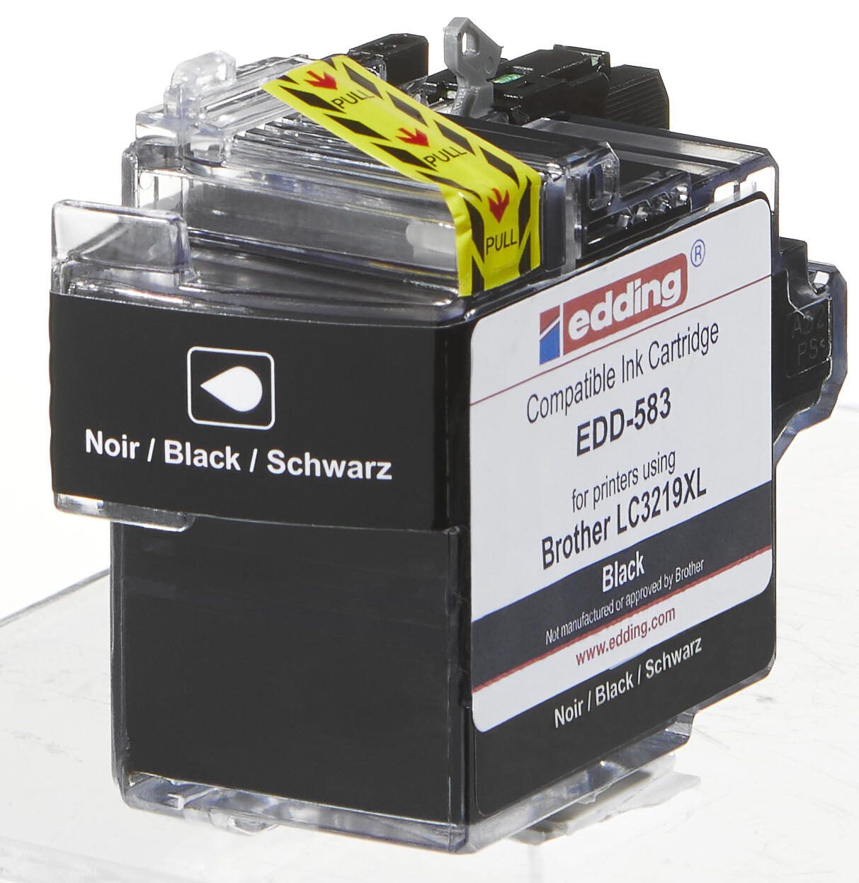 edding Druckerpatrone EDD-583 schwarz kompatibel zu brother LC-3219XLBK