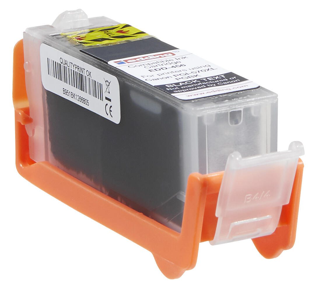 edding Druckerpatrone EDD-456 schwarz kompatibel zu Canon PGI-570 XL