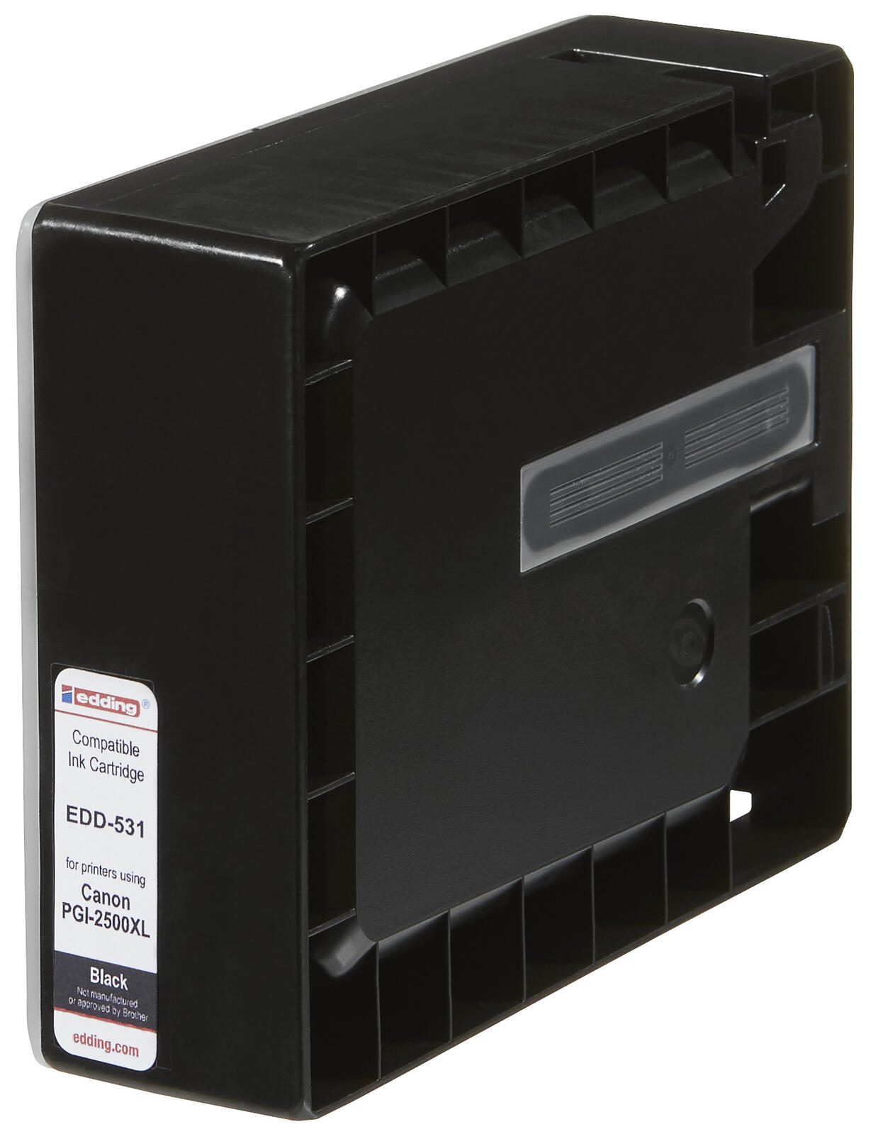 edding Druckerpatrone EDD-531 schwarz kompatibel zu Canon PGI-2500 XL BK
